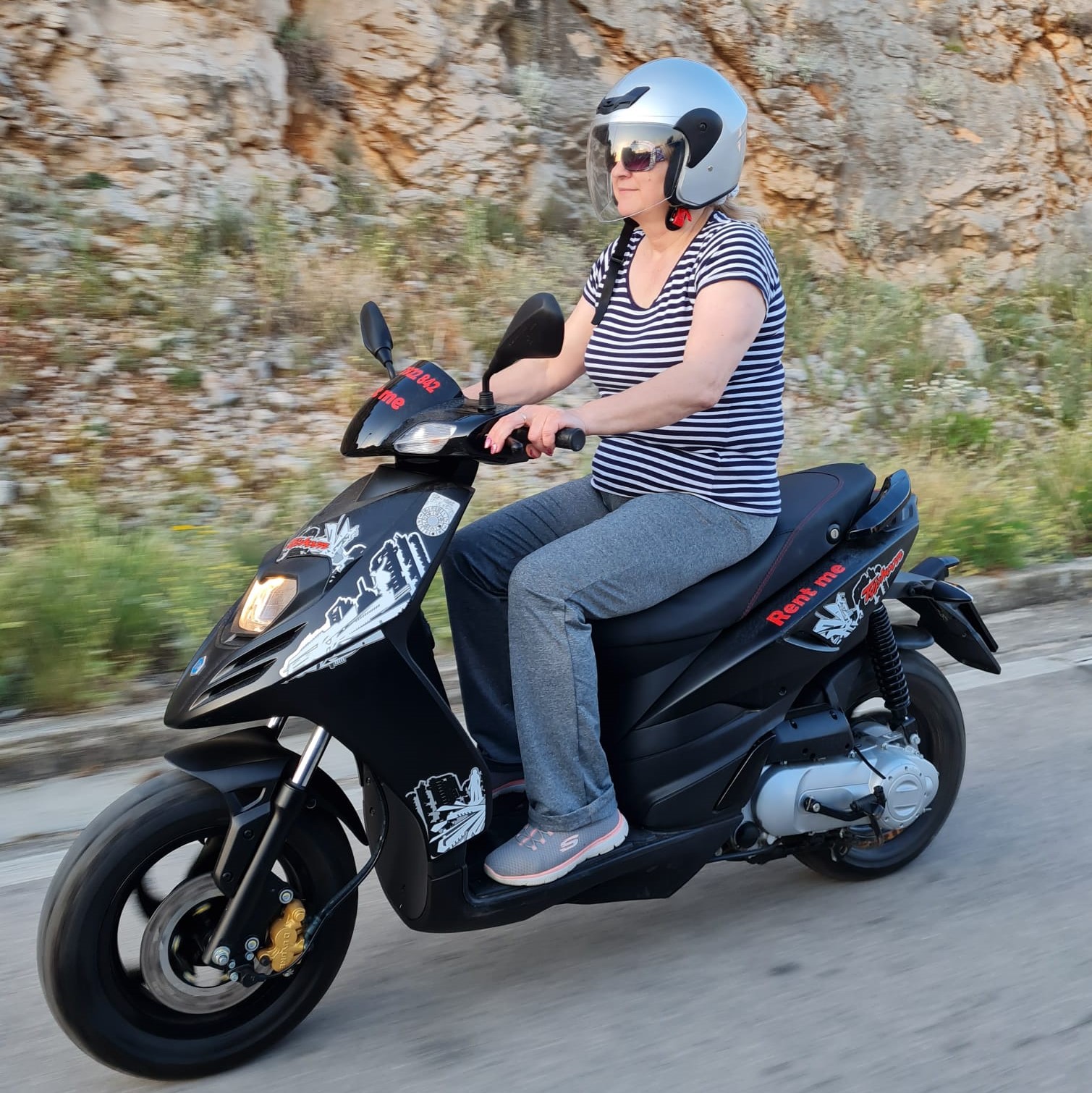  rent a sccoter Piaggio Typhoon 50